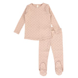 Diamond Dot Set - Dusty Pink