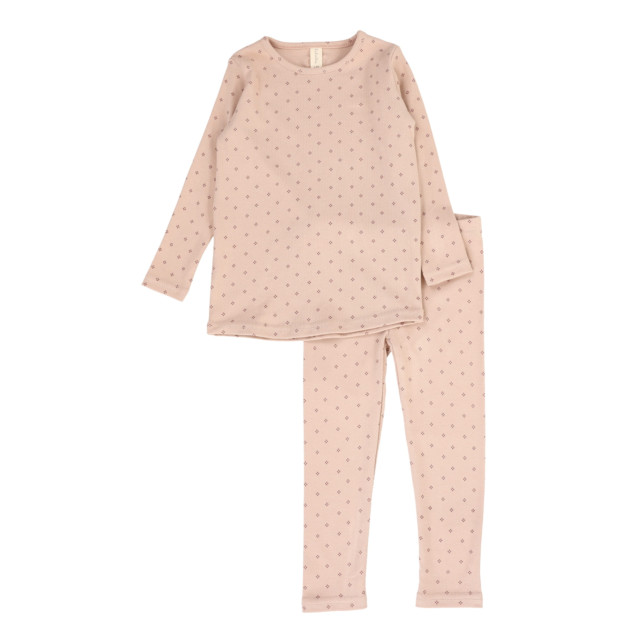 Diamond Dot Set - Dusty Pink
