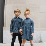 Corduroy Shirt-Off Blue