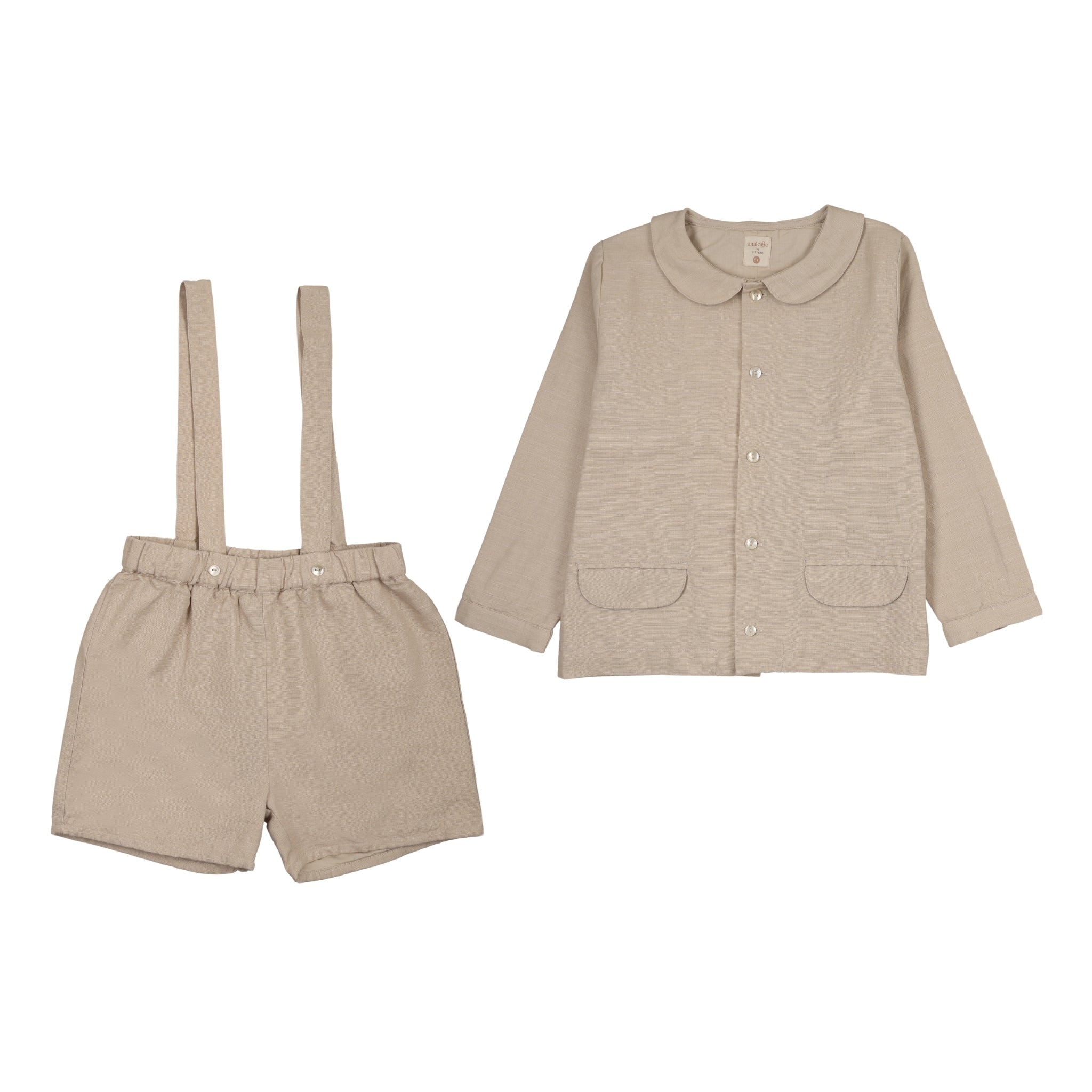 Linen Suit-Wheat