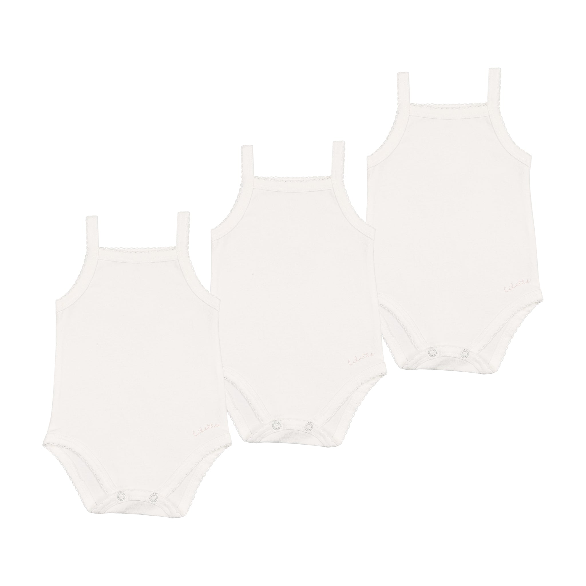 Baby Girl Undershirts - New White