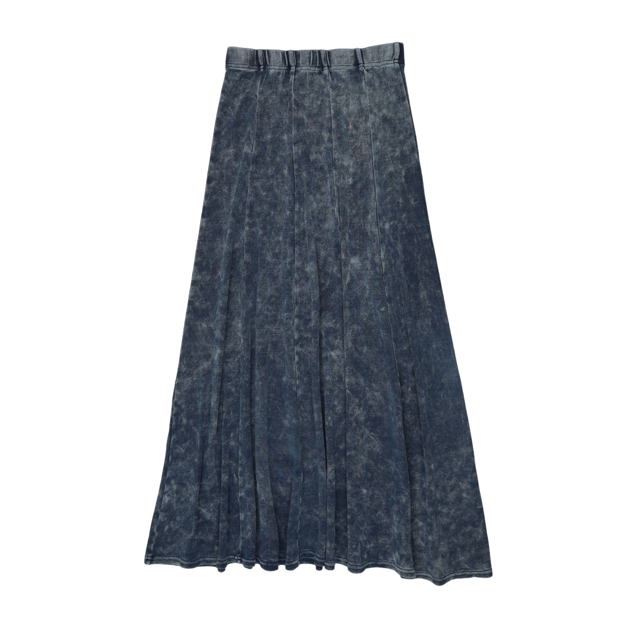 Panel Maxi Skirt - Dark Wash