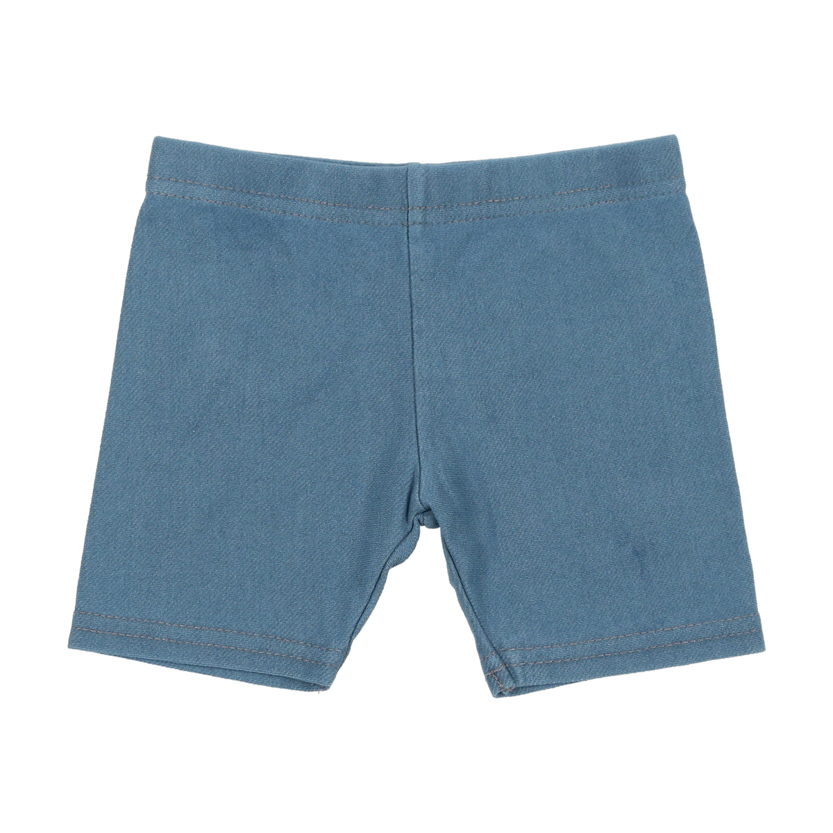 Blue jean biker shorts on sale