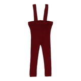 Knit Suspender Leggings (test) (Black)
