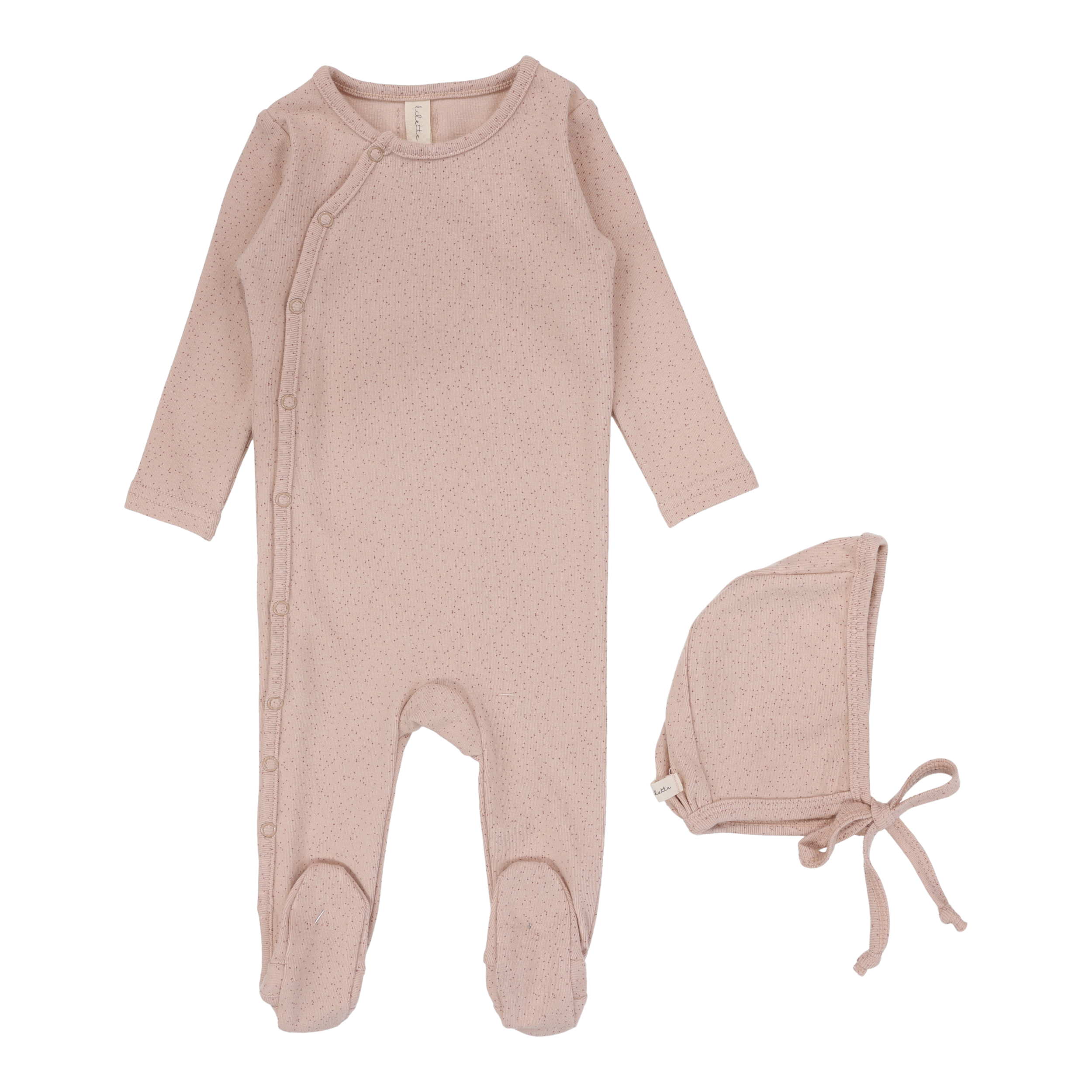 Speckled Footie Set