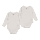 Baby Long Sleeve Undershirt 2 Pack-Winter White