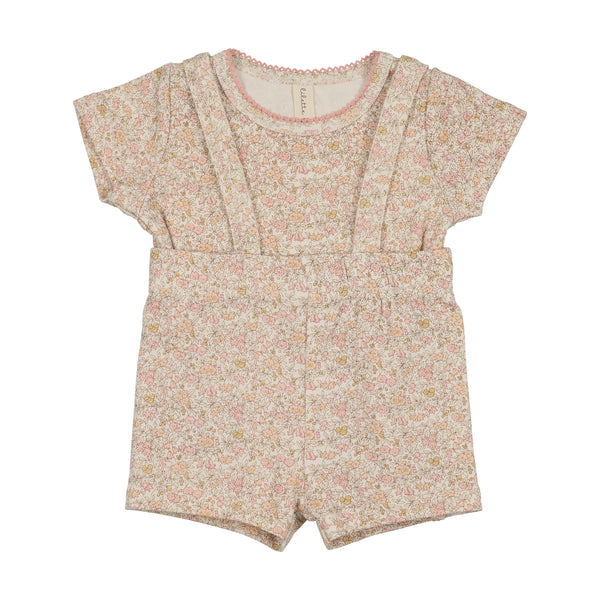Liberty Floral Short Sleeve Set-Cream/Pink – Lil Legs Baby