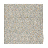 Liberty Print Muslin Swaddle-Cream/Blue
