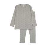Bitsy floral lounge set-pale blue