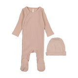 Side Snap Rib Footie Set-