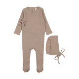 Fine Pointelle Footie Set