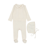 Edged Collar Footie Set