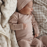 Take Me Home Bebe Layette Set-Dusty Pink