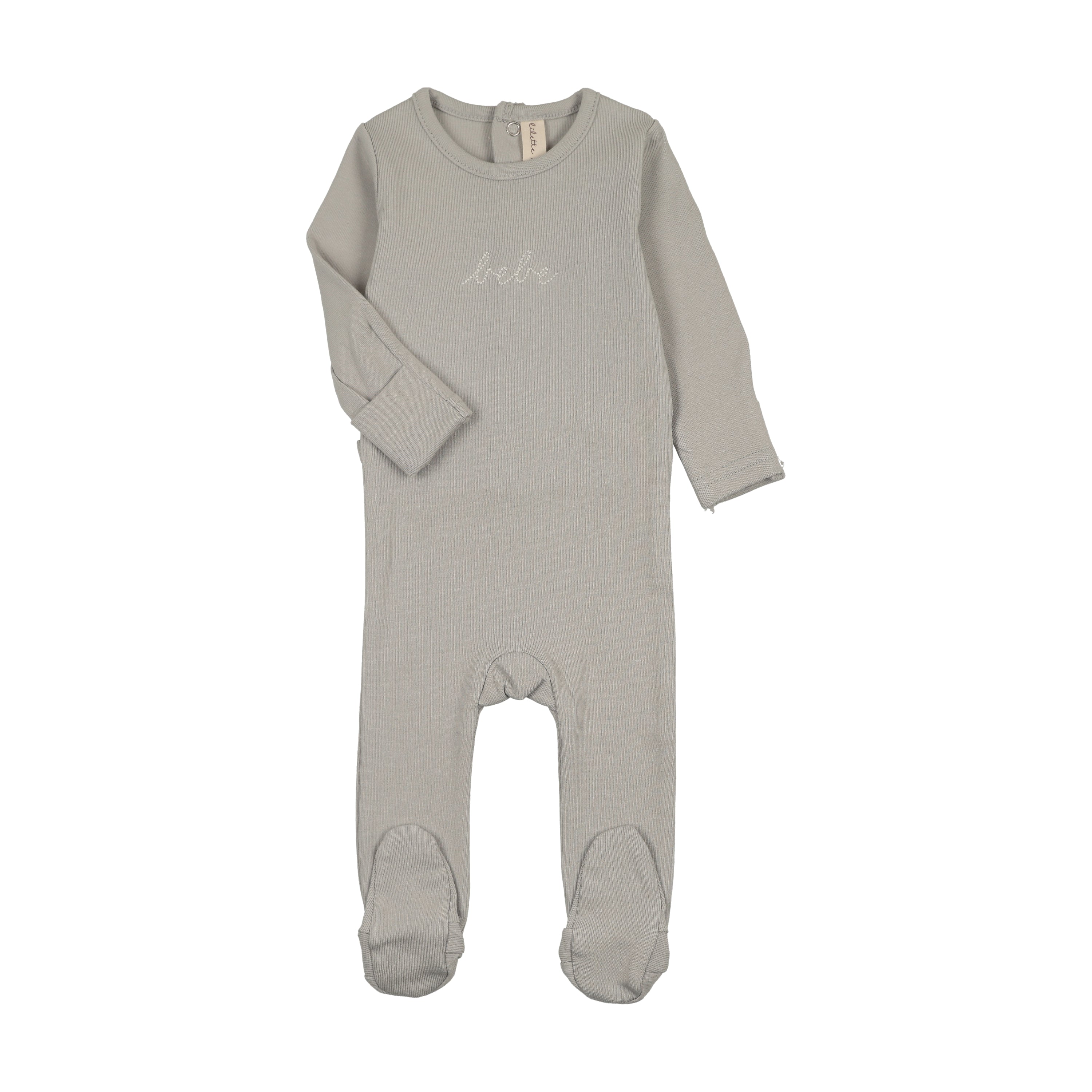 Take Me Home Bebe Footie Set-Pale Blue