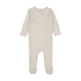 Take Me Home Clover Footie-Cream/Oat