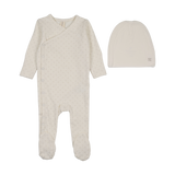 Take Me Home Clover Footie Set-Cream/Oat