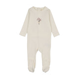 Bouquet Graphic Footie-Cream