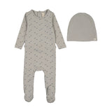 Paper Boat Footie Set-Pale Blue