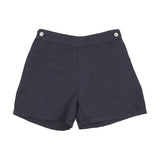 Solid Shorts-Navy