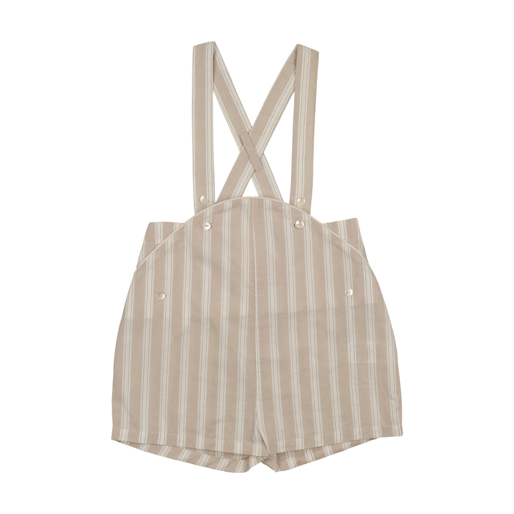 Striped Overalls-Wheat Stripe