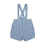 Striped Overalls-Frsh Blu Stripe