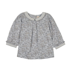 Mountain Meadows Blouse-Clear Blue