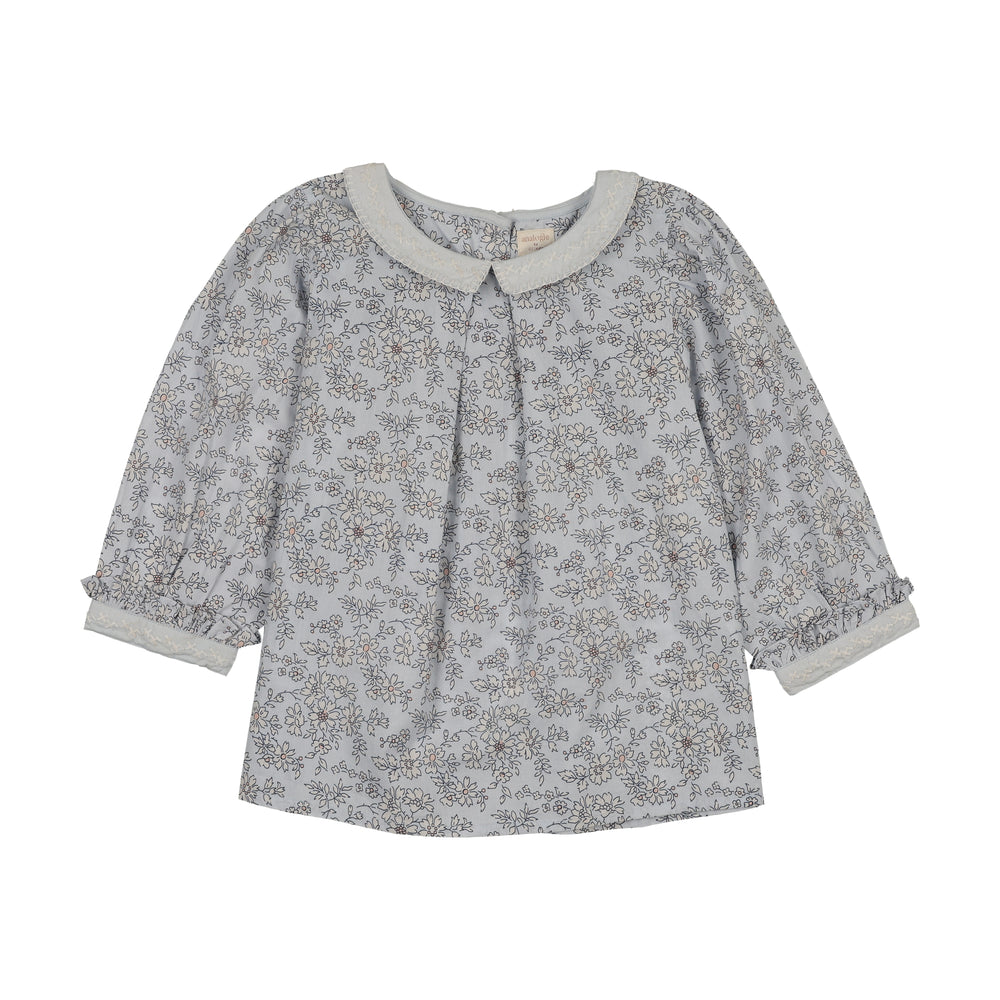 Mountain Meadows Blouse-Clear Blue