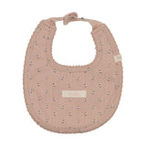 Floret Print Bib-Dusty Pink