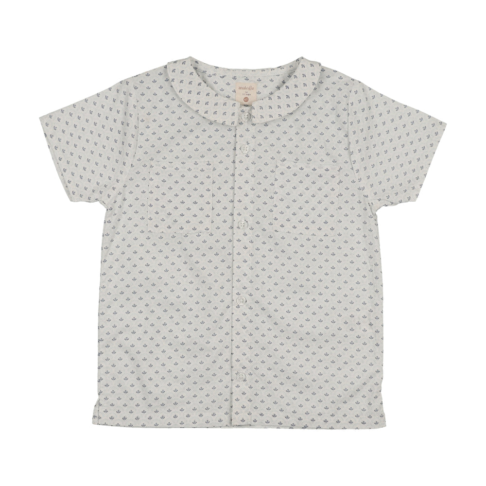 Mountain Meadows Pocket Shirt-Clear Blue