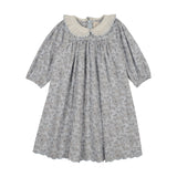 Mountain Meadows Dress 3/4 Sleeve-Clear Blue