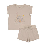 House Marled Set Girl-Wheat