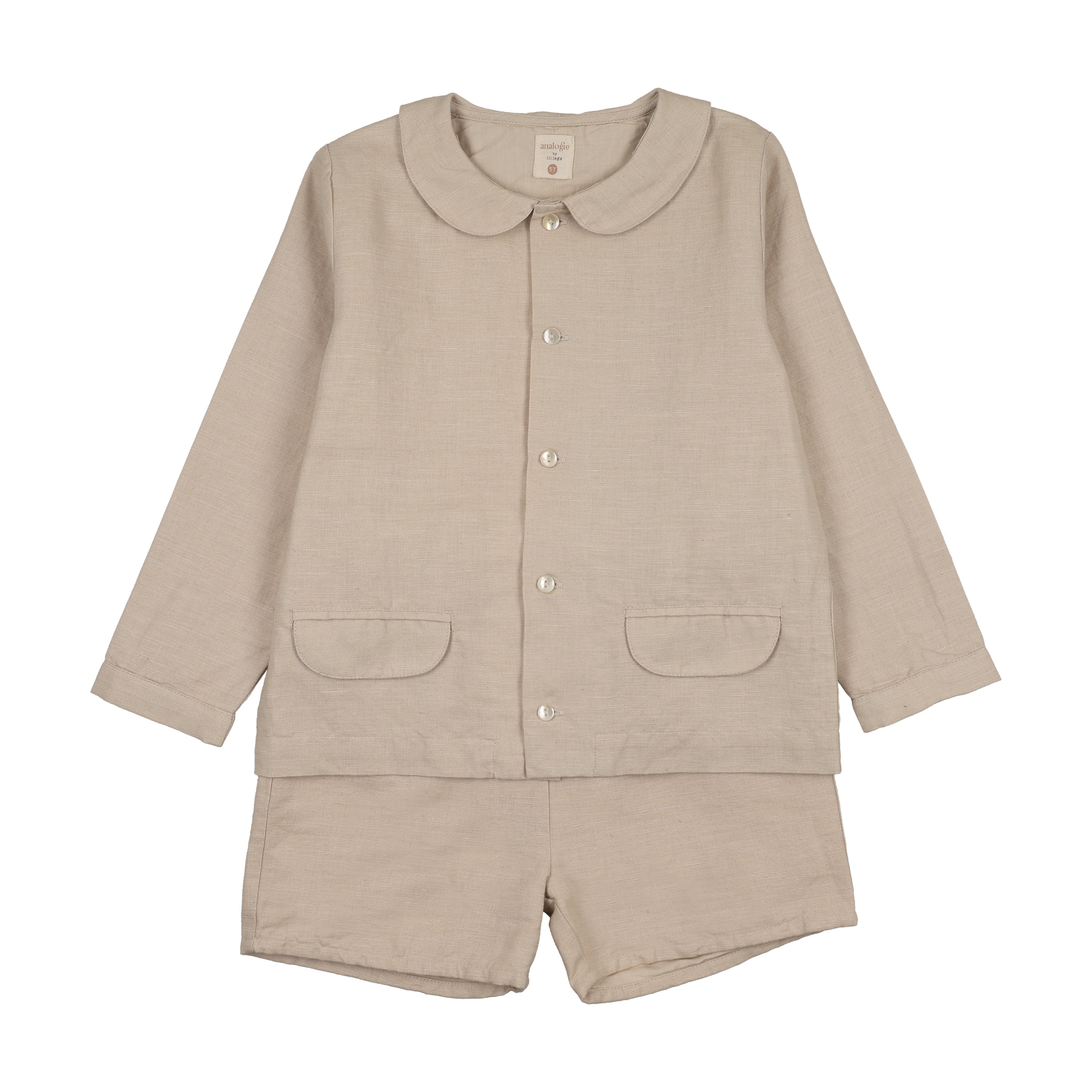 Linen Suit-Wheat