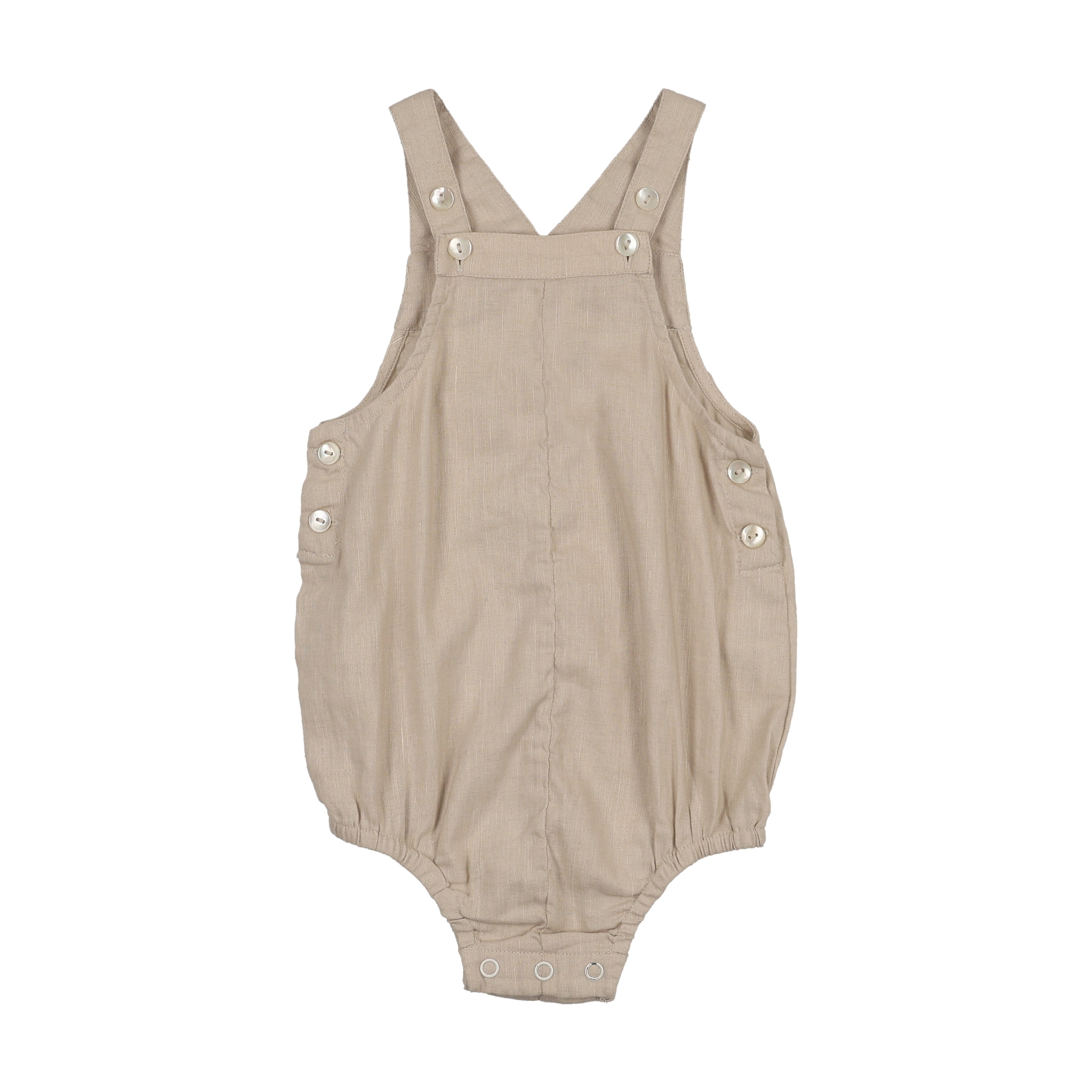 Sunny Blossoms Romper-Wheat