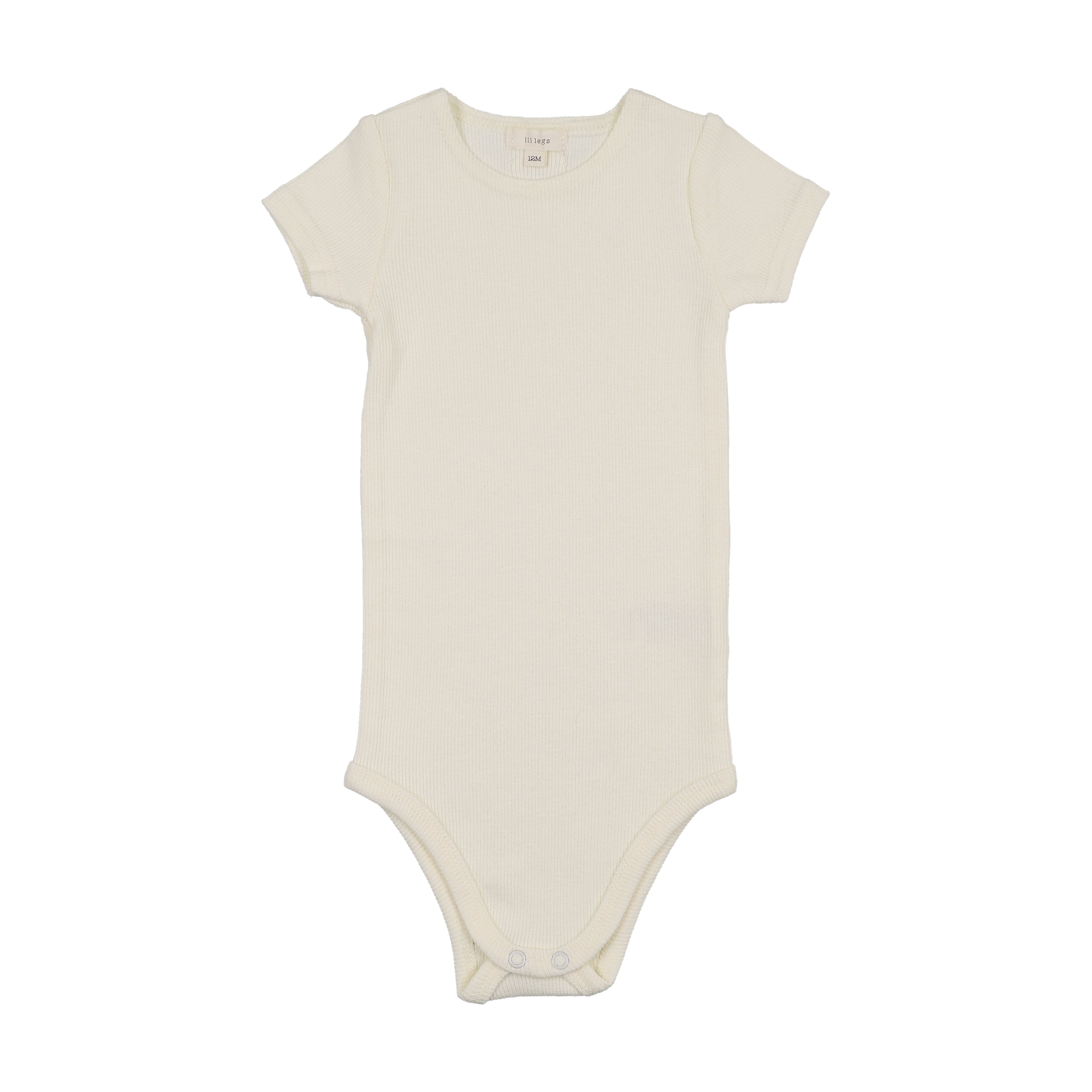 Short Sleeve Onesie - Cream