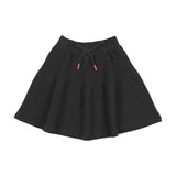 Mon Paris Girls Panel Skirt-Black