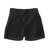 Velvet Shorts-Black