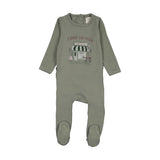 Cafe Footie-Dried Green