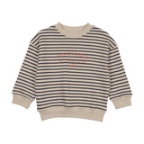 Bold Boy Stripe Sweatshirt-Stripe Print