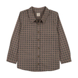 Home Garden Boys Shirt-Oat Print