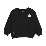 Mon Paris Girls Sweatshirt-Black