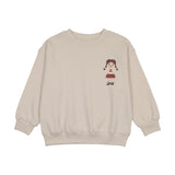 Doll Sweatshirt-Ivory