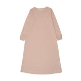 Velour Girls Nightgown-Pink Stripe