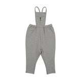 Limited Capsule Bib Overalls-Light Gray Heather