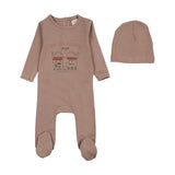 Cafe Footie Set-Dried Rose
