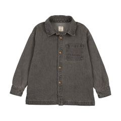 Denim Day Boys Shirt-Grey Wash