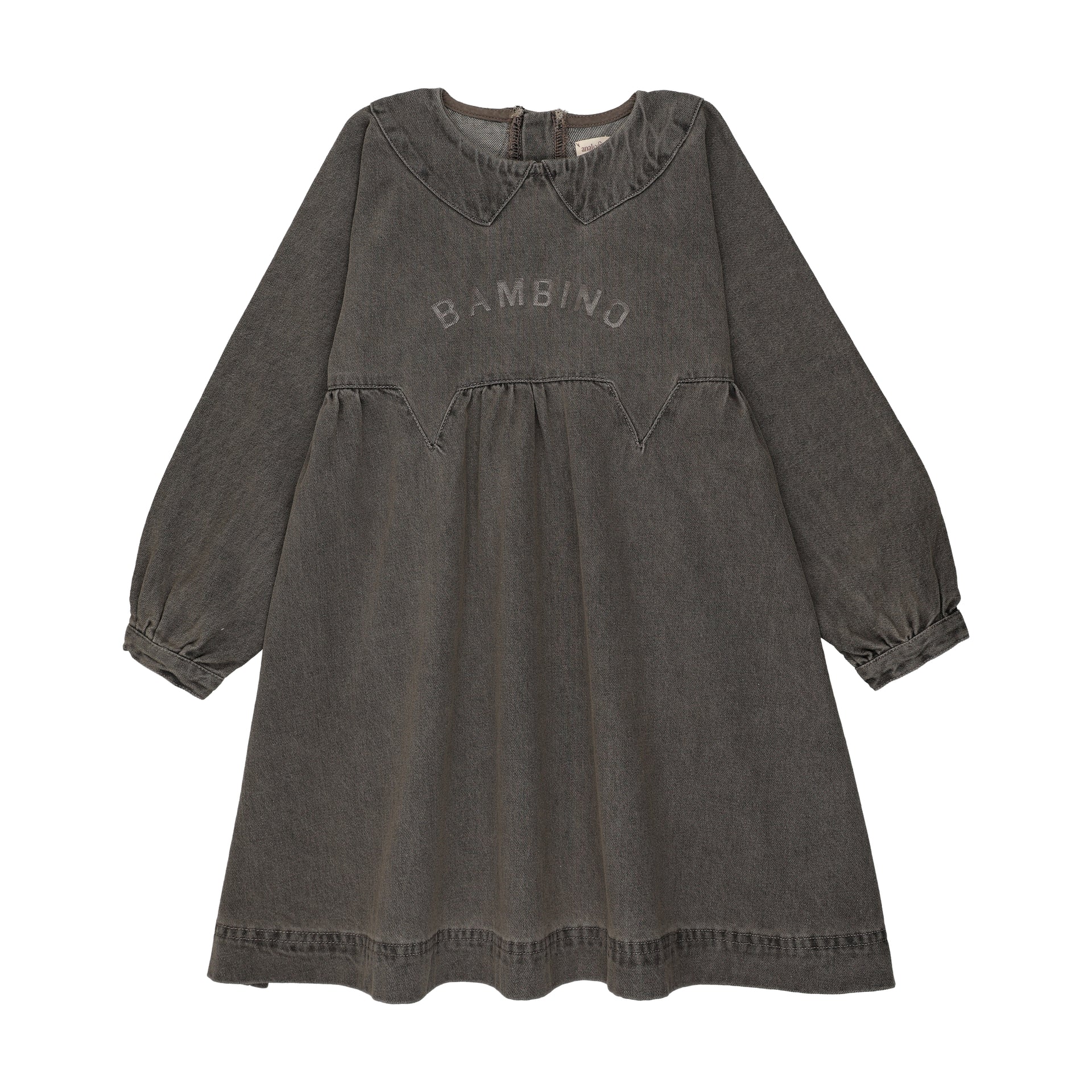 little denim dress Analogie Grey Wash Day 2T / Grey Wash NOIR Black Leather Pointed-Toe Select Shirt Size:XL men black dress Crafted from a comfortable