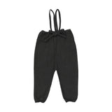 Rugged Threads Bubble Suspender Pants-Black Denim