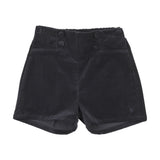 Velvet Shorts-Navy