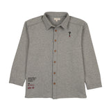 Limited Capsule Long Sleeve Shirt Boys-Light Gray Heather