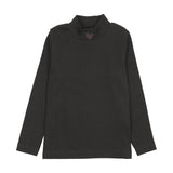 Rugged Threads Mockneck Top-Black Denim